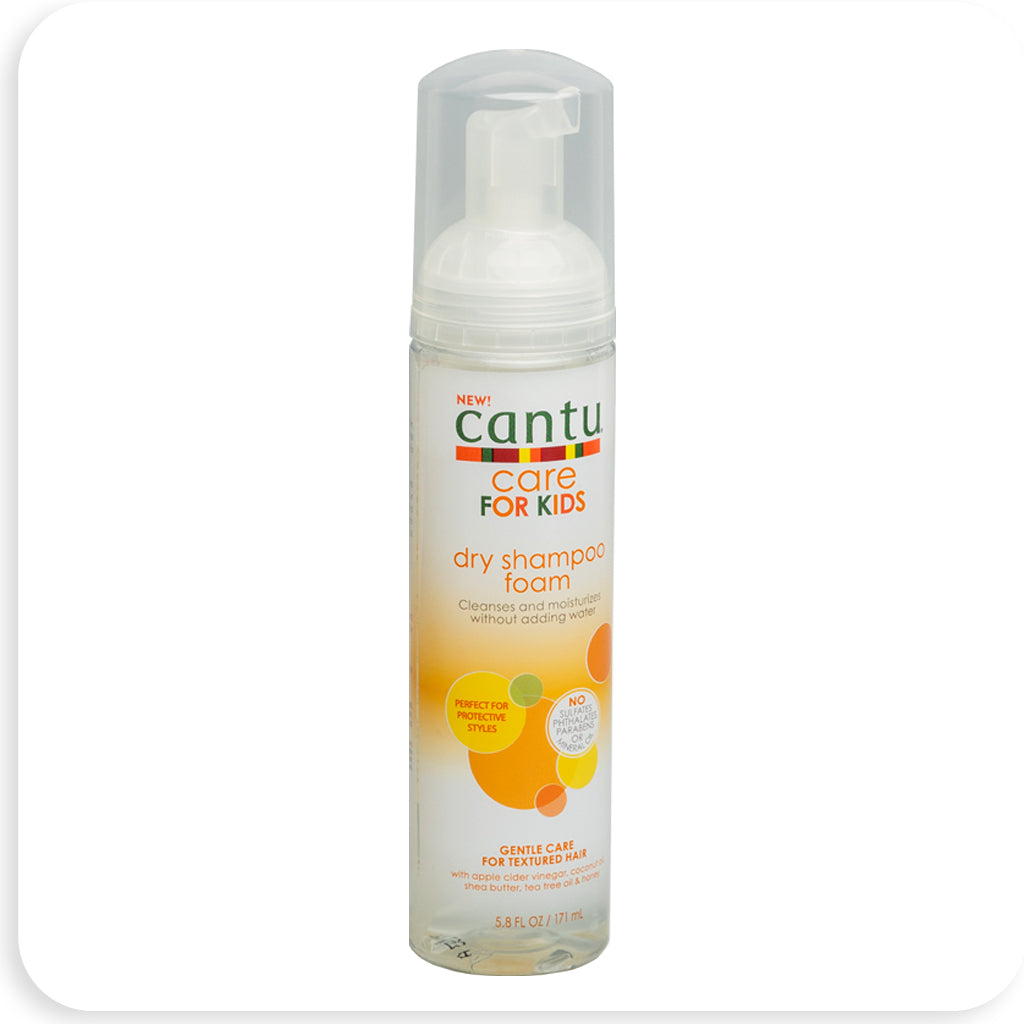 Cantu Care For Kids Dry Shampoo Foam 5.8oz - BRAID BEAUTY