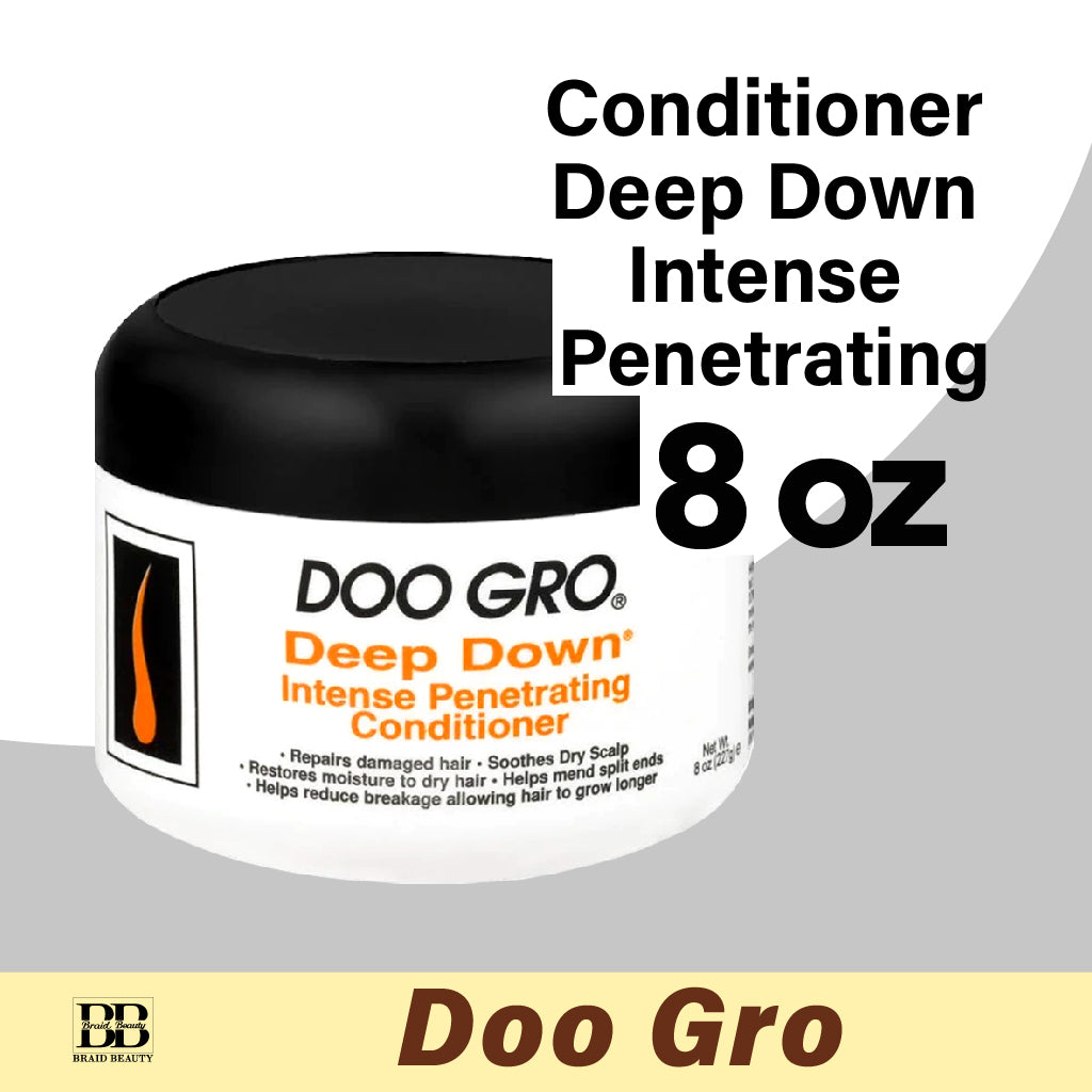 DOO GRO Conditioner Deep Down Intense Penetrating 8 oz - BRAID BEAUTY