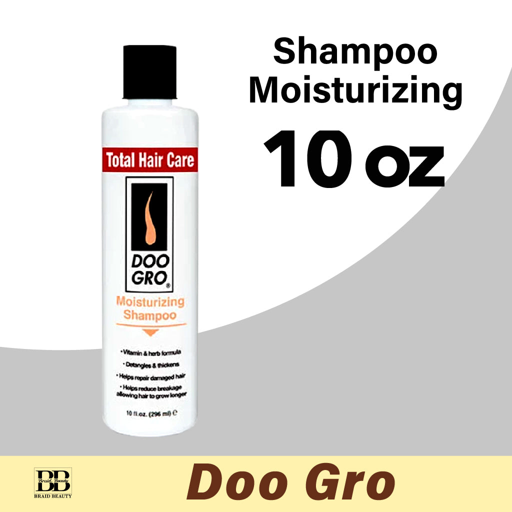 Doo Gro  Shampoo Moisturizing 10 oz. - BRAID BEAUTY