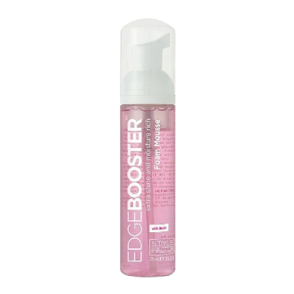 Style Factor EDGEBOOSTER Extra Shine and Moisture Rich Foam Mousse 2.5 oz - BRAID BEAUTY