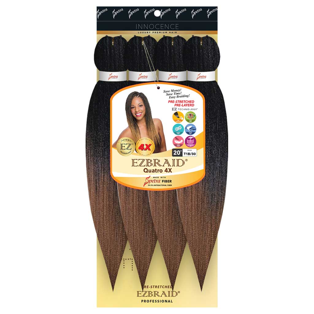 EZBRAID Professional 4X Pre-Stretched Braid (20inch) EZBRAID Professional 4X Pre-Stretched Braid (20inch)