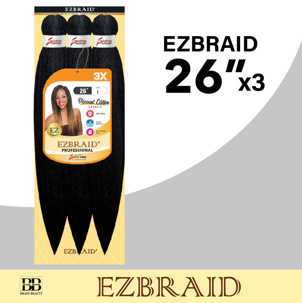 EZBRAID 26" - 3X - BRAID BEAUTY