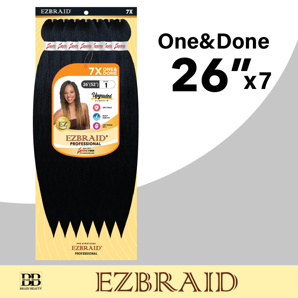 EZBRAID One & Done 26" - 7X - BRAID BEAUTY
