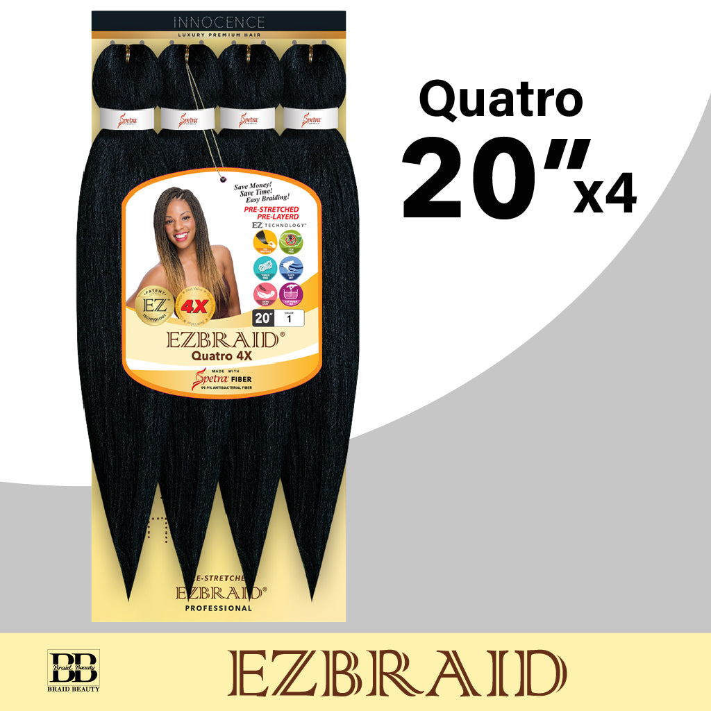 EZBRAID Professional 4X Pre-Stretched Braid (20inch) EZBRAID Professional 4X Pre-Stretched Braid (20inch)