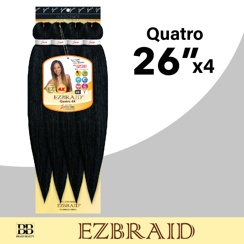 EZBRAID Quatro 26" - 4X - BRAID BEAUTY