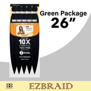 EZBRAID 26" - 10X (Green Package) - BRAID BEAUTY