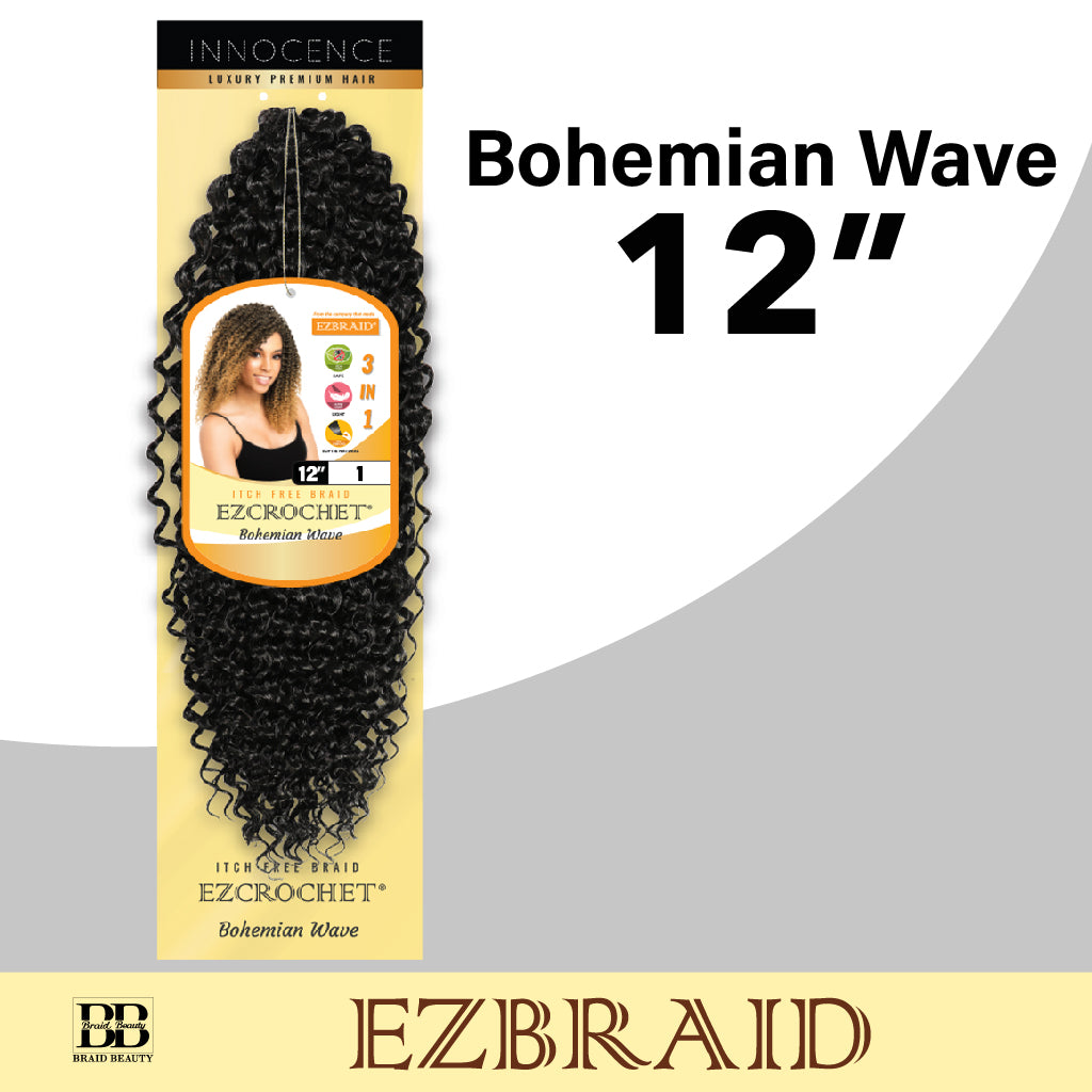 EZCROCHET Bohemian Wave 12" - BRAID BEAUTY