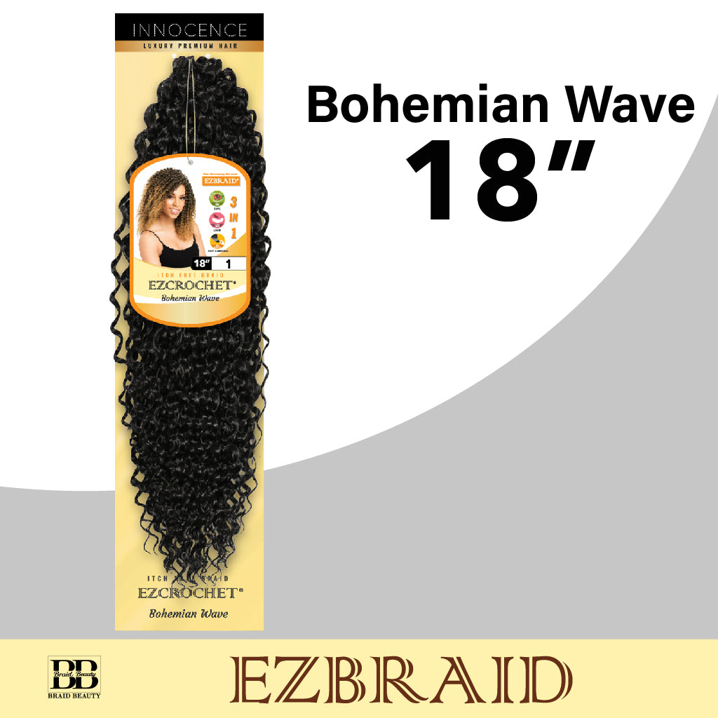 EZCROCHET Bohemian Wave 18 - BRAID BEAUTY