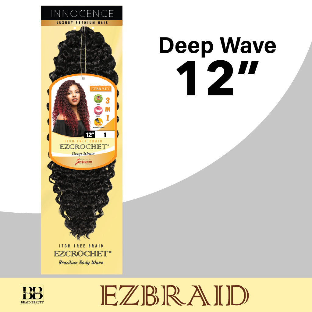 EZCROCHET Deep Wave 12" - BRAID BEAUTY