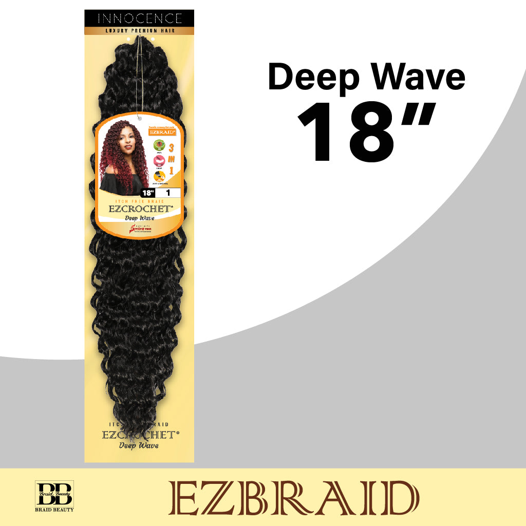 EZCROCHET Deep Wave 18" - BRAID BEAUTY