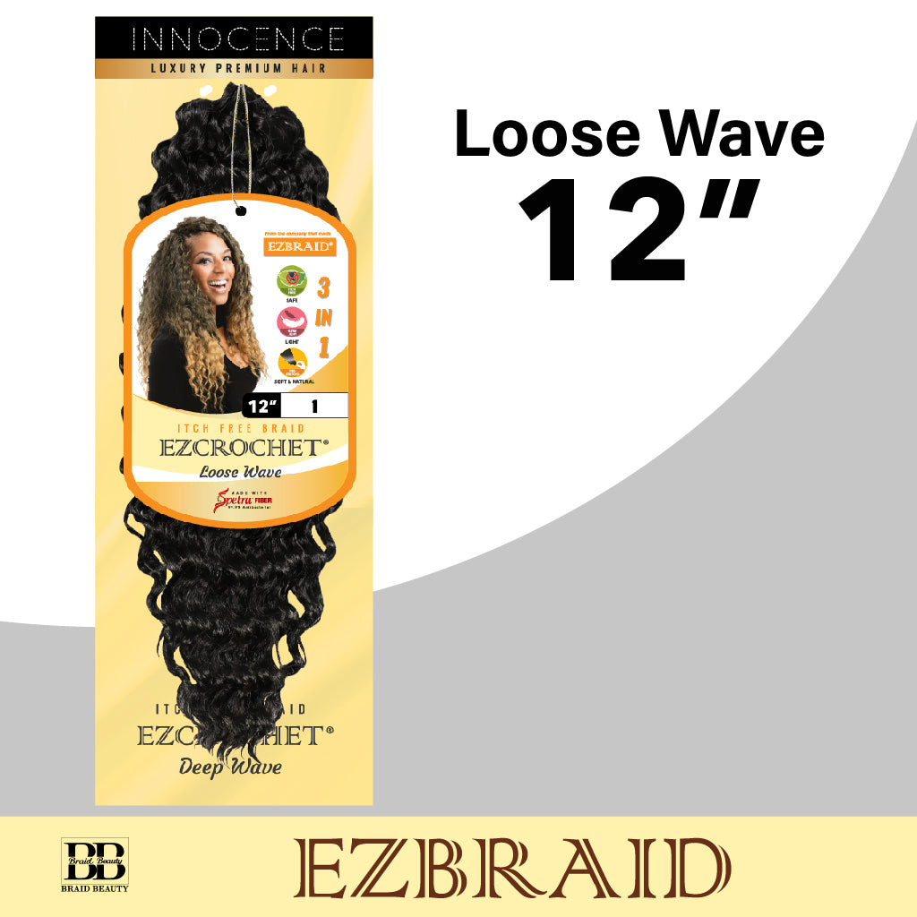 EZCROCHET Loose Wave 12 - BRAID BEAUTY