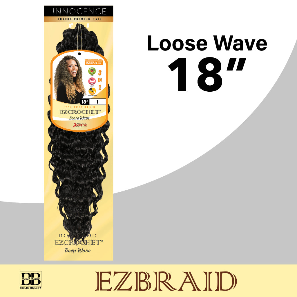 EZCROCHET Loose Wave 18 - BRAID BEAUTY