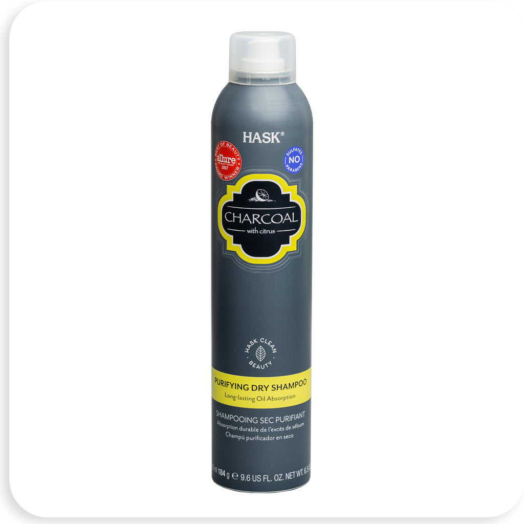Hask Charcoal with Citrus Purifying Dry Shampoo 6.5 fl oz - BRAID BEAUTY