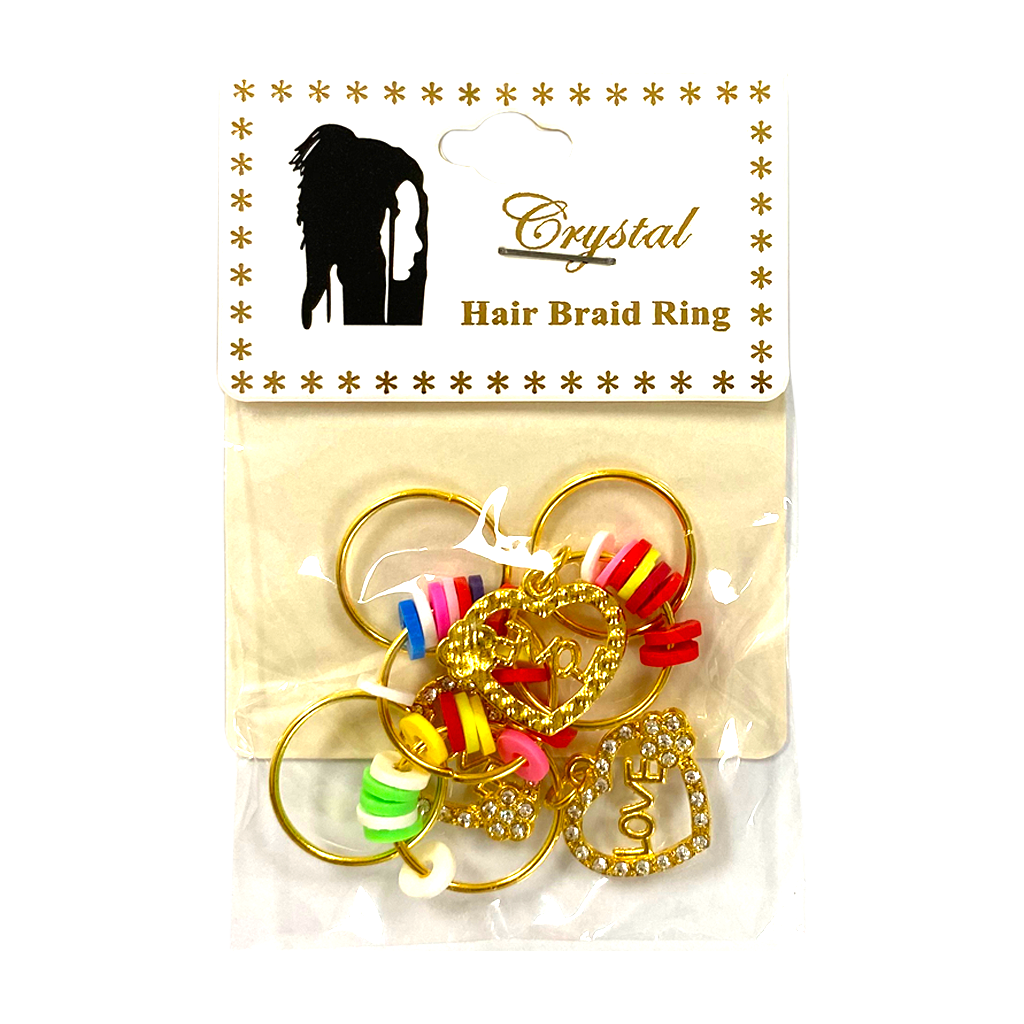 Hair Braid Ring - BRAID BEAUTY INC