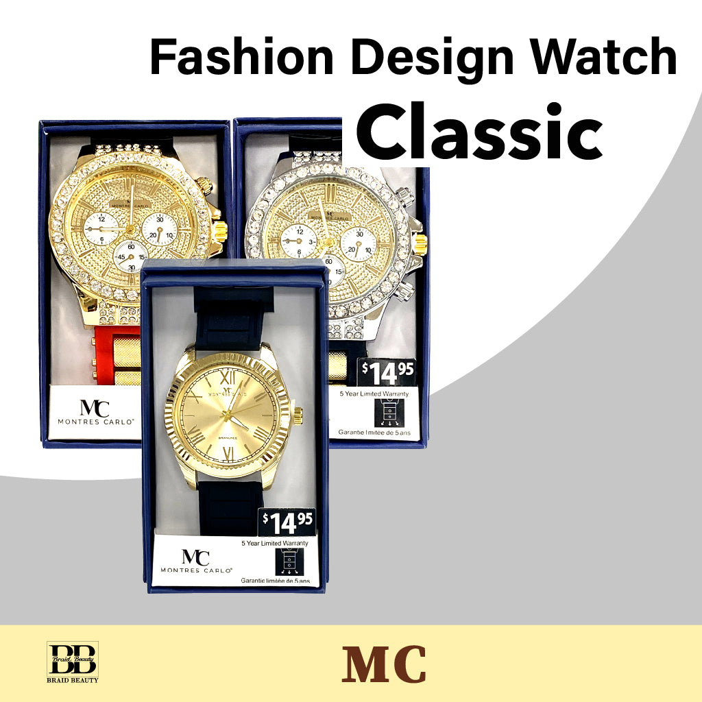 Fashion Design Watch -Classic- - BRAID BEAUTY