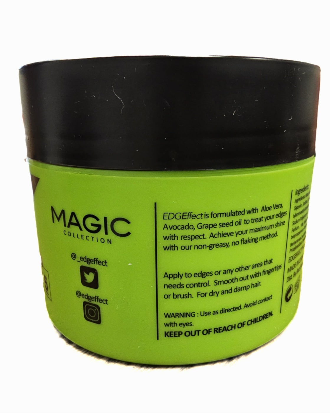 Magic Collection Edge Effect Edge Control Gel  8 oz -Aloe Vera - BRAID BEAUTY