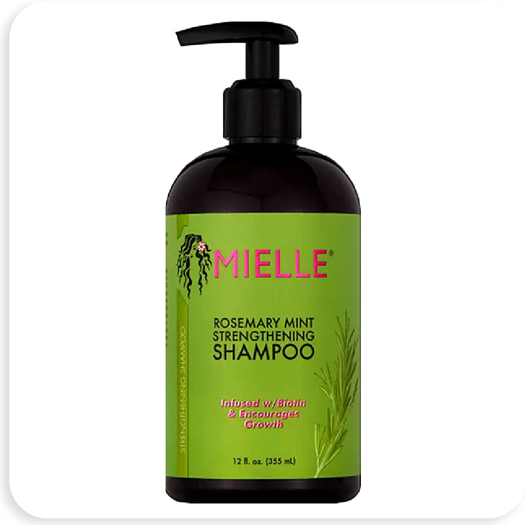 Mielle Organics Rosemary Mint Strengthening Shampoo - 12 fl oz - BRAID BEAUTY