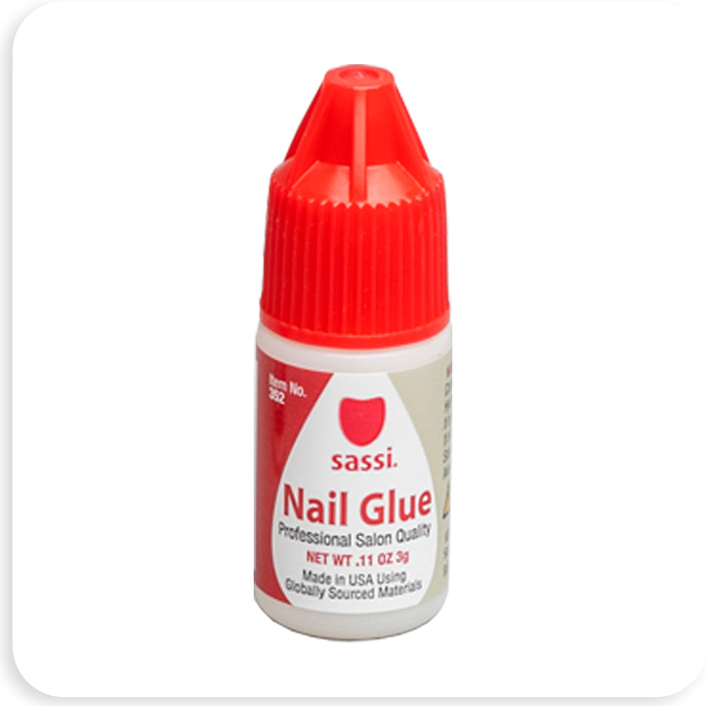 SASSI Nail Glue Professional Salon Quality - BRAID BEAUTY