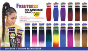 FreeTress Natural Texture Braids 3X Pre-Stretched Braid 301 34" - BRAID BEAUTY