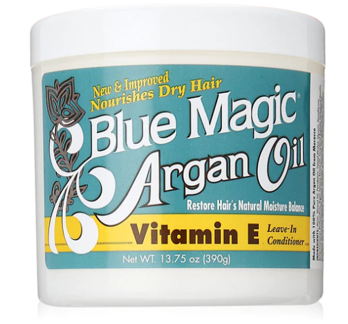 Blue Magic Argan Oil Vitamin E 13.75 oz - BRAID BEAUTY