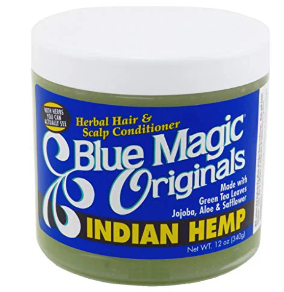 Blue Magic Organic Indian Hemp 12 oz - BRAID BEAUTY