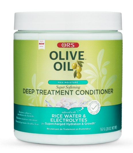 ORS Olive Oil Max Moisture Super Softening Deep Treatment Conditioner 20 oz - BRAID BEAUTY