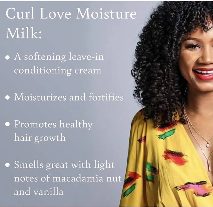 Camille Rose Curl love Moisture Milk 8oz - BRAID BEAUTY