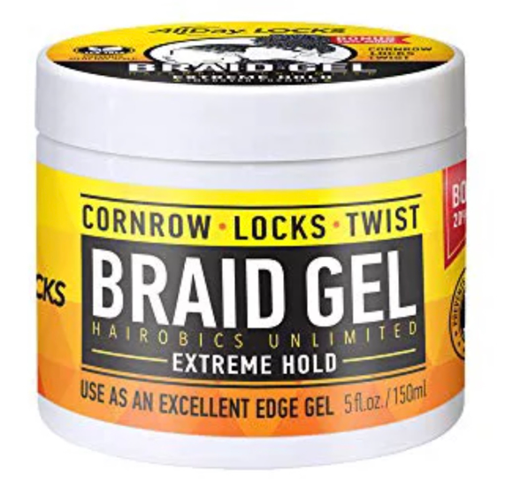 All Day Locks Extreme Hold Braid Gel 5 oz - BRAID BEAUTY