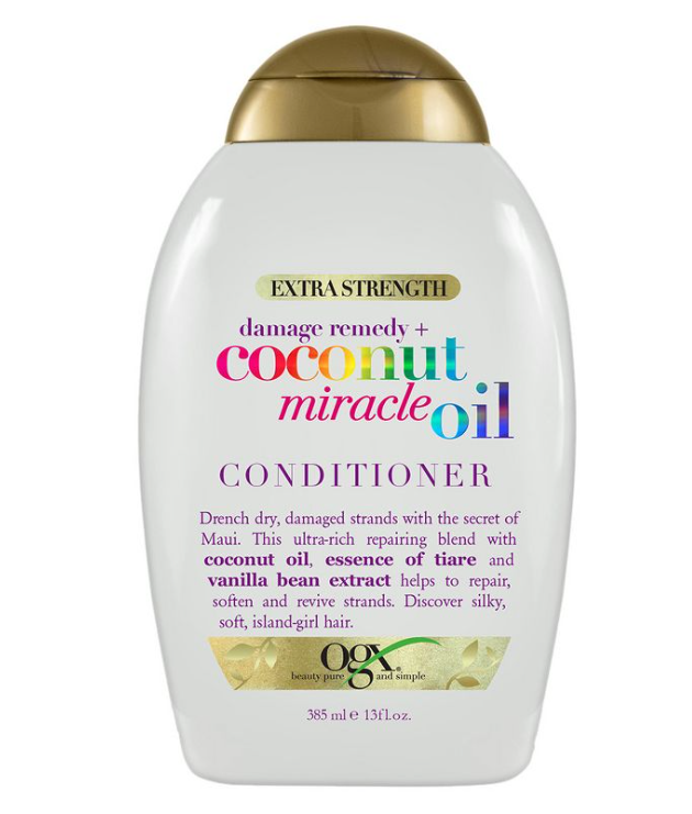 OGX Extra Strength Damage Remedy  Coconut Miracle Oil Conditioner 13 oz - BRAID BEAUTY