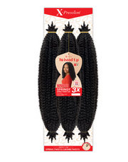 Outre Crochet Braids X-Pression Twisted Up 3X Springy Afro Twist 24" - BRAID BEAUTY