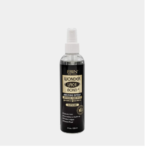 EBIN NEW YORK  Wonder Bond Melting Spray  8OZ - EXTREME FIRM HOLD (SUPREME) - BRAID BEAUTY
