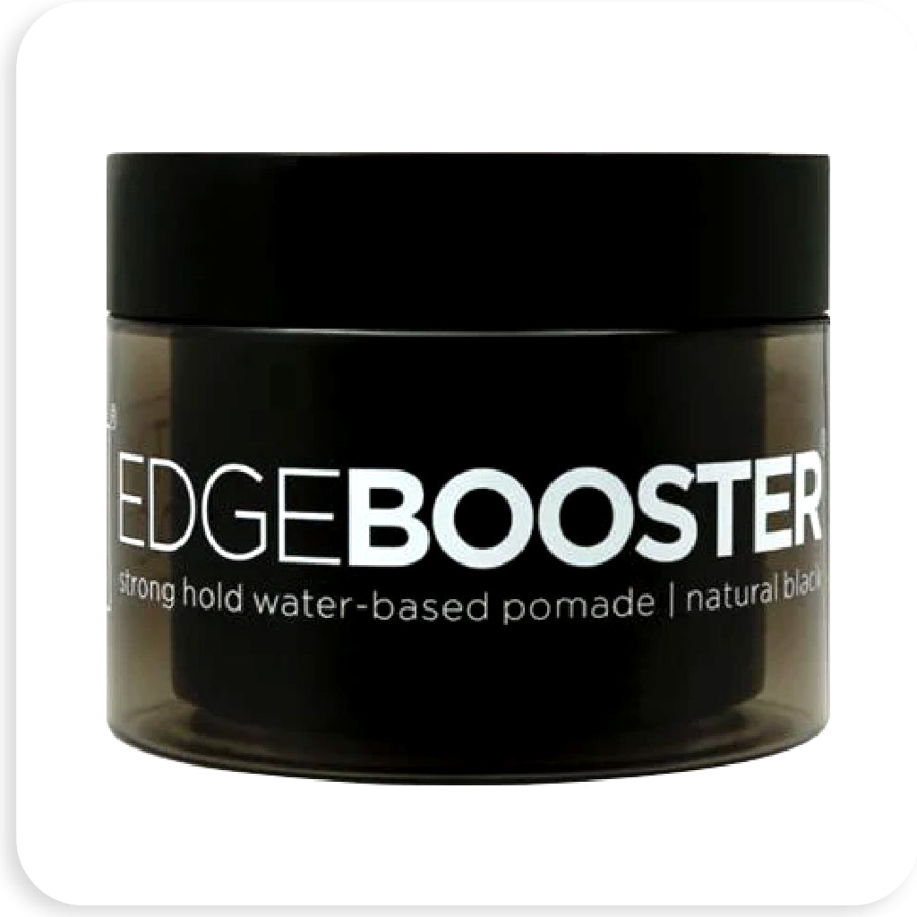Style Factor EDGEBOOSTER Hideout Strong Hold Nature Black 3.38 oz - BRAID BEAUTY